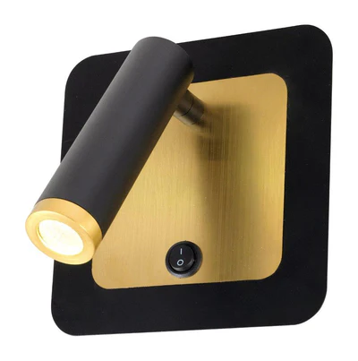 WALL LAMP DECO 5W BLK