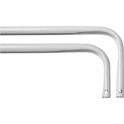  Kenney  Double Curtain Rod  48-86 Inch 2 Inch  White 1 Each KN522