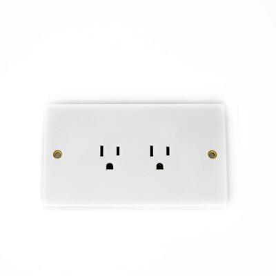 Crabtree Socket Outlet 2 Gang 15a 125v 1 Each 7062