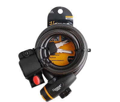 Hoteche Spiral Cable Lock 10x1000mm 1 Each 180621