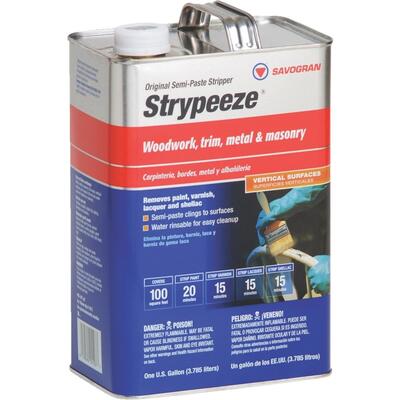  Savogran  Strypeeze Paint And Varnish Remover 1 Gallon  1 Each 01103 01233