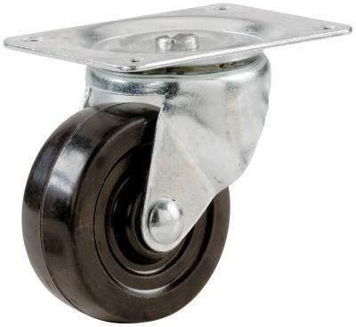  3M  Rubber Swivel Castor  2-1/2 Inch  1 Each cF25083