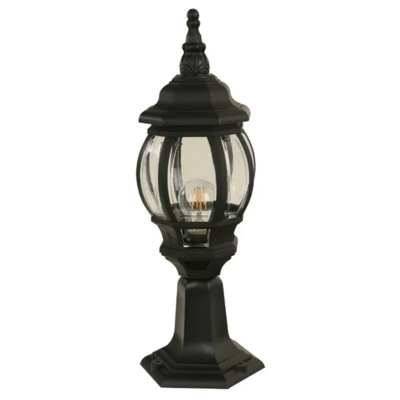 OD POST LAMP 1L BLACK