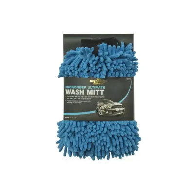  Hopkins  Microfiber Wash Mitt  Blue  1 Each 2-303M8