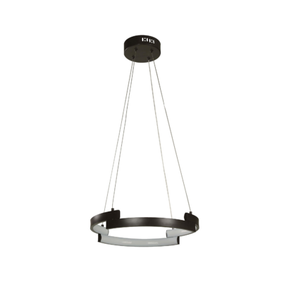 HANGING LAMP LED 30W DARK BRN