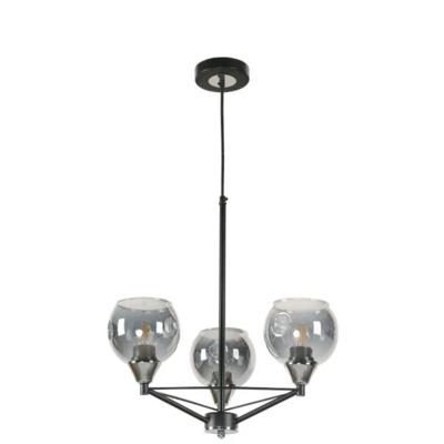 HANGING LAMP 1L E27 60W BLACK