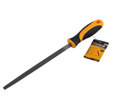 Hoteche Triangular Steel File With Handle 8 Inch 1 Each 400408
