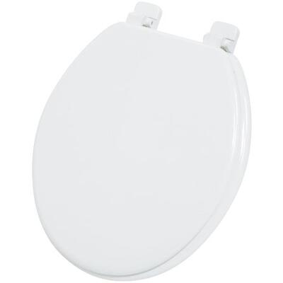  Home Impressions Wood Toilet Seat White  1 Each WMS-17-B-W