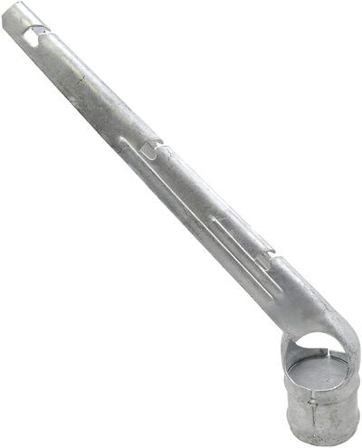 Galvanize Barbed Wire Arm 1-5/8x2 Inch 1 Each 10011080