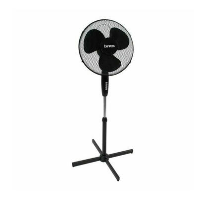  Benross Standing Fan Oscillating 16 Inch Black 1 Each 43830