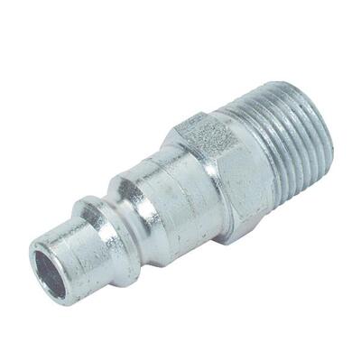  Tru Flate Male Plug Industrial Steel 3/8 Inch 1 Each 12-527