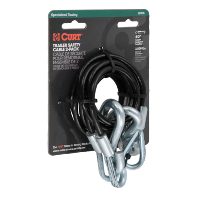 TRAILER SAFE CABLES 2PK
