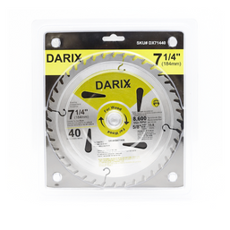  Darix  Circular Saw Blade 40 Teeth  7-1/4 Inch  1 Each DX71440X