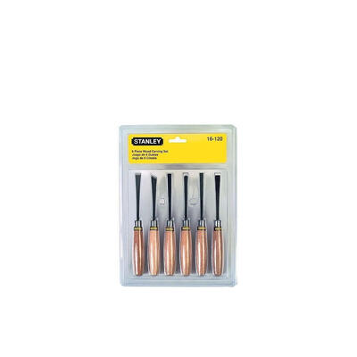  Stanley  Chisel Set 6 Piece  1 Set 16120