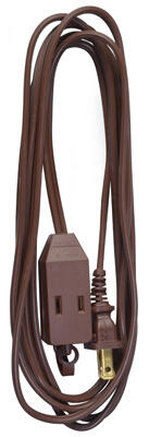 Pt Ho Wah Genting Extension Cord 16/2 9 Foot Brown 1 Each 09402ME