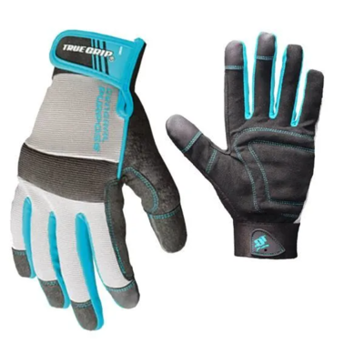 GP WOMEN GLOVE BLK/BLU MED