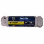  Tru Guard Cotton Sash Cord Smooth Braided 1/4 Inchx50 Foot 1 Each 642031