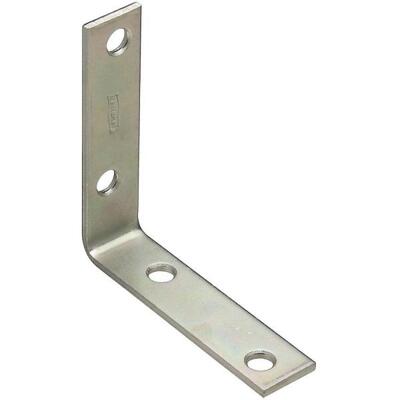  National  Corner Brace 3x3/4 Inch  Zinc 1 Each N113-456