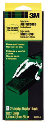 3M Sanding Sponge Medium 3.3x9x1 In 1 Each 910-XLA