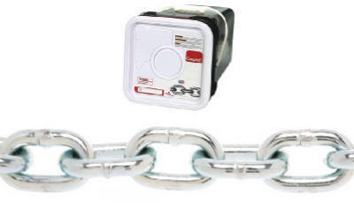  Campbell Proof Coil Chain 1/4 Inchx100 Foot  1 Foot 0143426