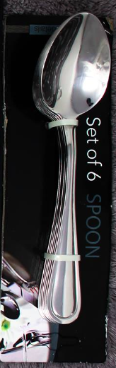  Kitchen Details Dinner Spoon 6 Piece 1 Set KD-2601