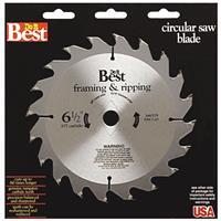  Do It Best  Circular Saw Blade 20 Teeth  6-1/2 Inch  1 Each 415471DB