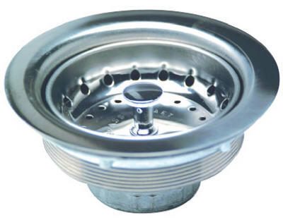  Master Plumber Basket Sink Strainer 3-1/2 Inch  1 Each 452-896