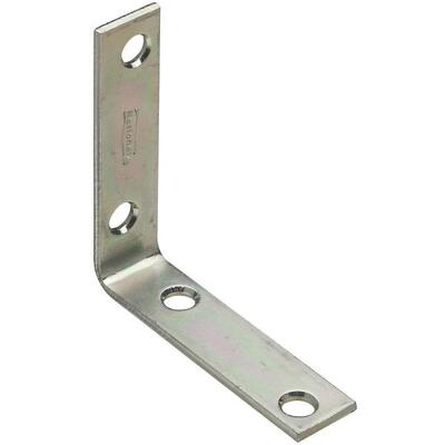  National  Corner Brace 2-1/2x5/8 Inch Zinc 1 Each N113-233