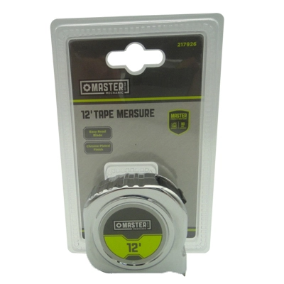 TAPE MEASURE 12' CHROME