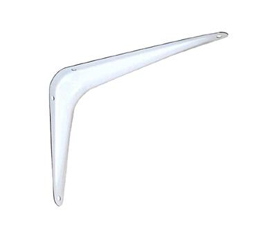  National  Shelf Bracket  5x6 Inch  White 1 Pair N218885