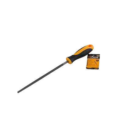 Hoteche Round Steel File With Handle 8 Inch 1 Each 400308