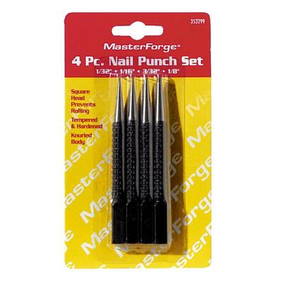  Do It Best  Nail Punch Set 4 Piece  1 Set  353299