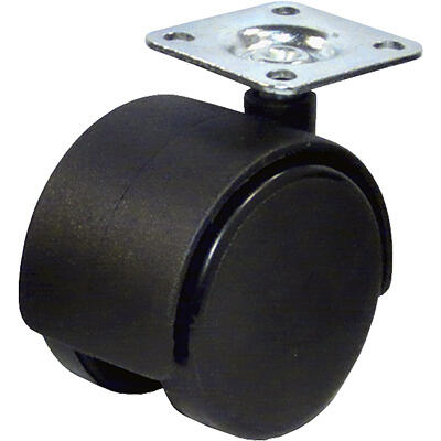  Tru Guard Dual Caster Wheel  2 Inch  Black 2 Pack F24437TV