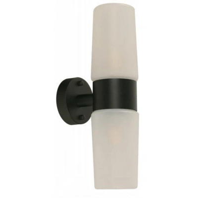 OD WALL LAMP 2L E27 10W S/BLK