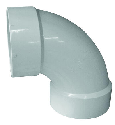 PVC 90 Degree Elbow  4 Inch  1 Each 2901928