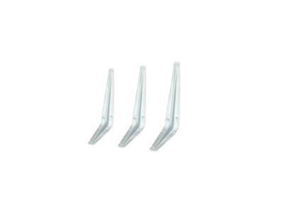  Cronex Shelf Bracket  6x8 Inch  White 1 Each CXI2408/W