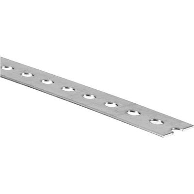 Hillman Steelworks Slotted Steel Flat 1-3/8x36 Inch  Zinc 1 Each 11140