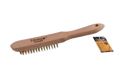 Hoteche Beech Wood Hande Wire Brush 1 Each 410104
