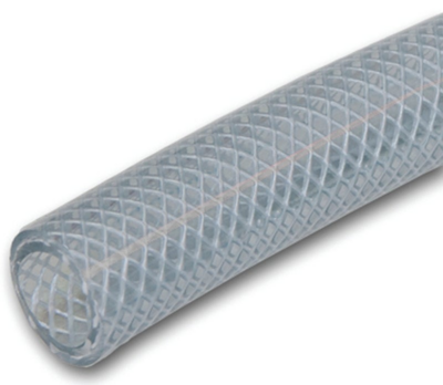  Abbott Rubber  Braided Hose  1 Inchx50 Foot Clear 1 Foot T12004006