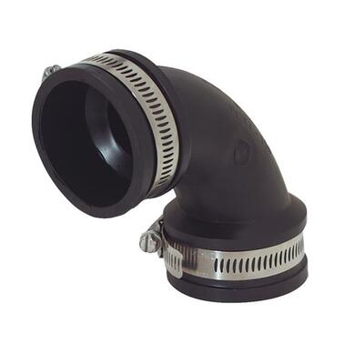  Fernco  PVC Flexible Elbow Dwv 1-1/2 Inch  1 Each PQL-150