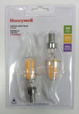 FILAMENT BULB 5W E12  2PK DNR