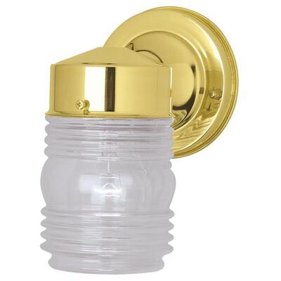  Home Impressions Wall Fixture Outdoor Polished Brass 1 Each IOL20PB