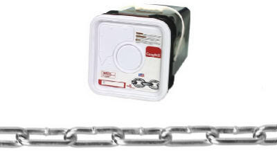  Campbell  Straight Link Coil Chain 225 Foot 1 Each T0332426