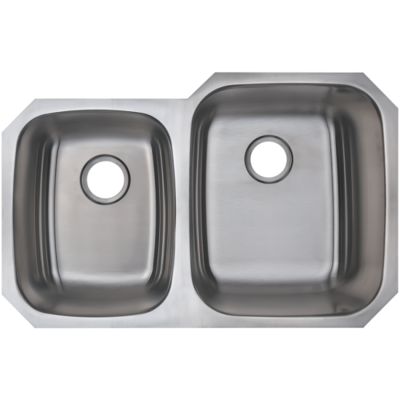 Brown USA Undermount Sink Offset31.5x20.5x7 1 Each BRU0907R