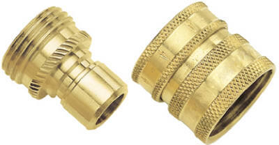 Fiskars Green Thumb Quick Connector Set Brass 1 Each 09QCGT