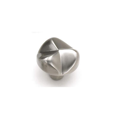 Laurey  Contemporary Round Knob Satin Nickel 1 Each 15759