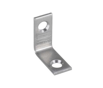  National Mfg  Corner Brace 4x7/8 Inch  Stainless Steel 1 Each N348-862