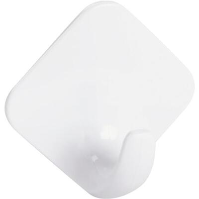  Interdesign Diamond Self-Adhesive Hook 3 Inch  White 1 Each 16001
