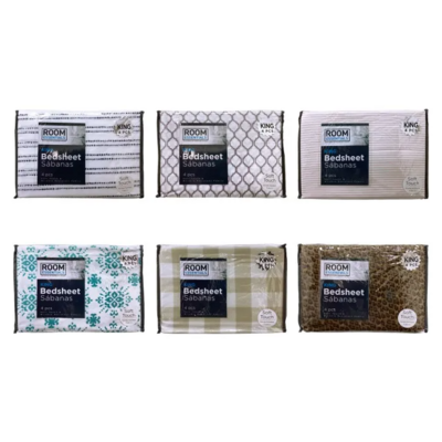 KING SHEET SET 4PCS