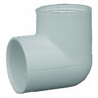  PVC Female Threaded 90 Degree Elbow Sch40 1/2 Inch  1 Each 2901791